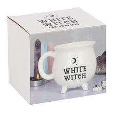 Load image into Gallery viewer, White Witch Cauldron Mug
