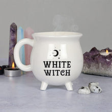 Load image into Gallery viewer, White Witch Cauldron Mug
