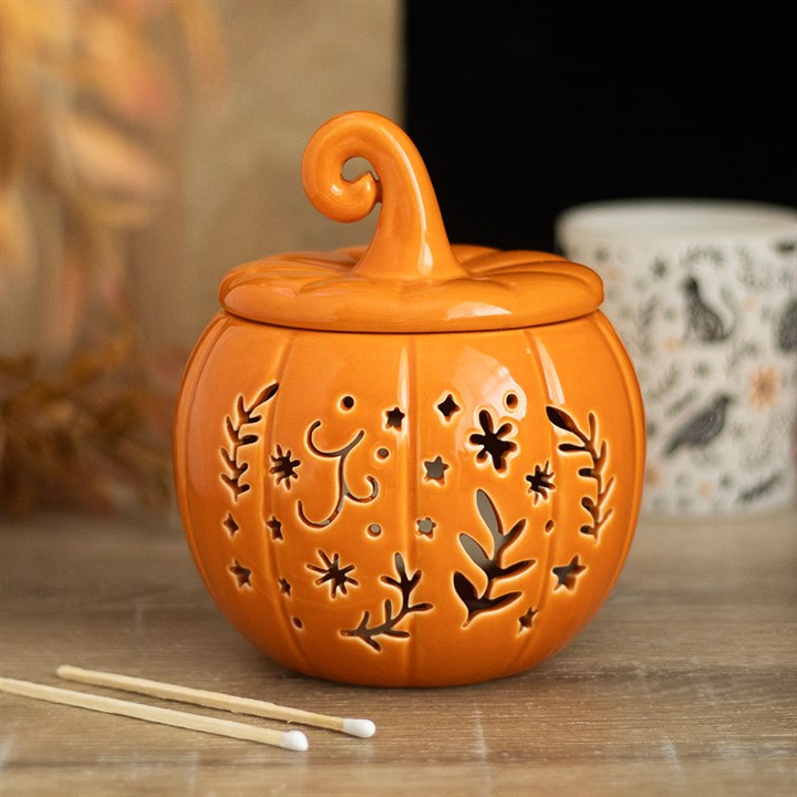 Folk Inspired Pumpkin Wax Warmer