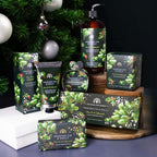 The English Soap Company - Christmas Tidings Frosted Fir & Holly Guest Soaps