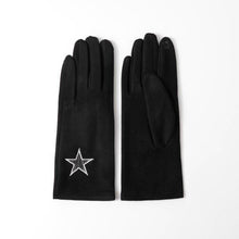 Load image into Gallery viewer, Star Gloves - Black
