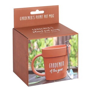 Gardener Of The Year Mug & Shovel Spoon