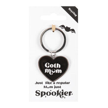 Load image into Gallery viewer, Goth Mum Keyring
