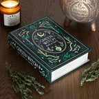 Green Witch Book Shaped Storage Box