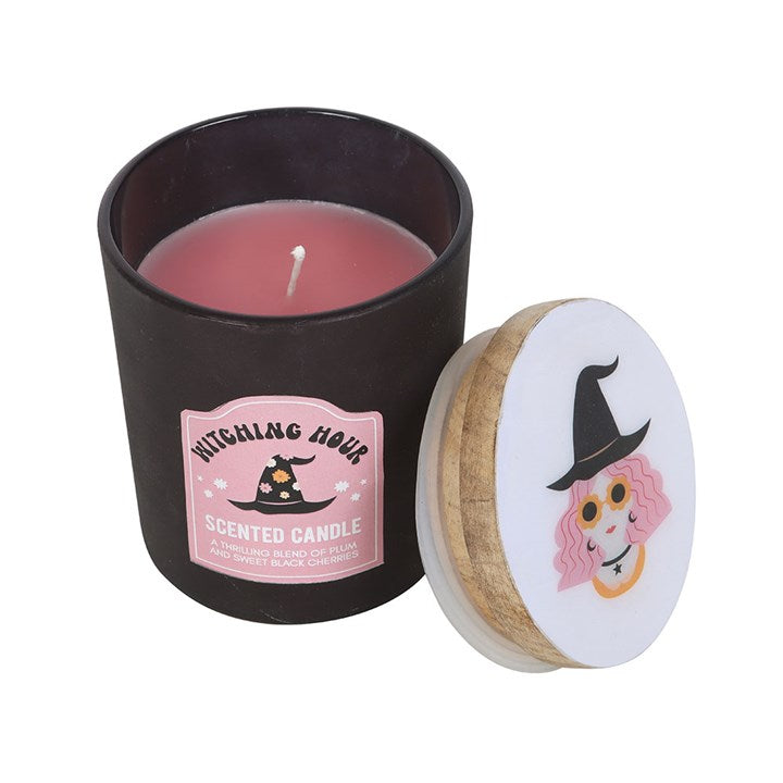 Witching Hour Plum & Black Cherry Candle