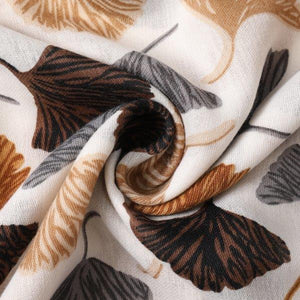 Ginkgo Scarf - Beige