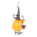 Halloween Orange Pumpkin Witchy Ghost Owl