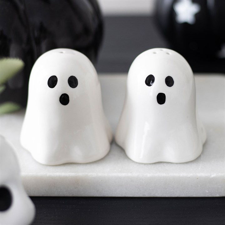 Ghost Salt & Pepper Shakers