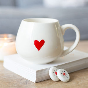 Valentines Love Heart Hidden Message Mug