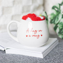 Load image into Gallery viewer, Valentines Hug In A Mug Sock Gift Set
