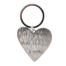 Load image into Gallery viewer, You Are Loved Heart Keyring
