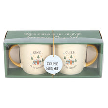 Load image into Gallery viewer, Camping King &amp; Queen Couples Mugs Gift Set
