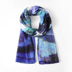 Eco Style - Hand Painted - Blue