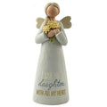 Feather & Grace Angel Flowers Love You Daughter