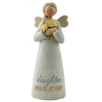 Feather & Grace Angel Flowers Love You Daughter