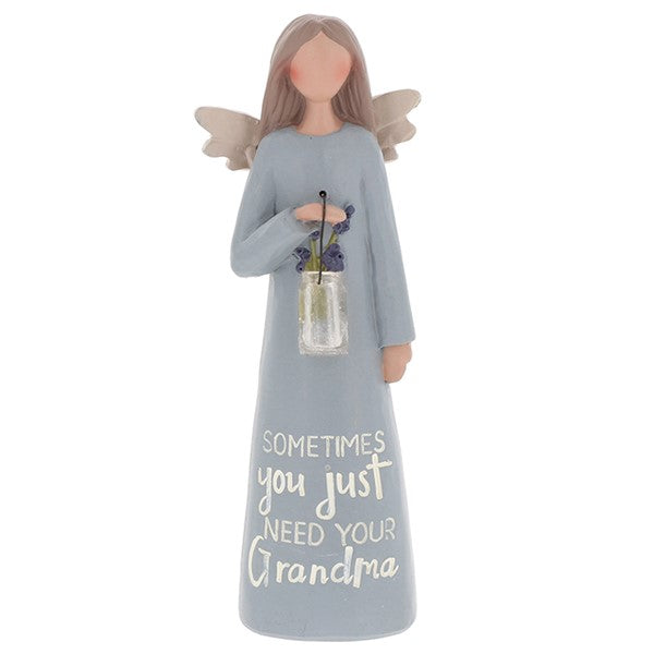 Feather & Grace Angel Sometimes You Just Need Your Grandma