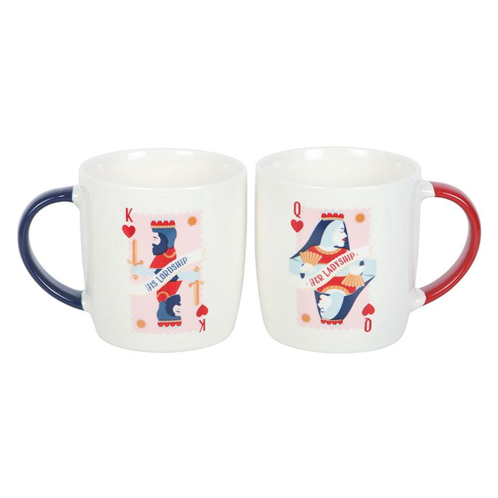 Her Ladyship & His Lordship King & Queen Couples Mugs