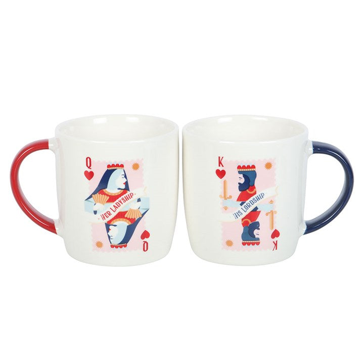 Her Ladyship & His Lordship King & Queen Couples Mugs