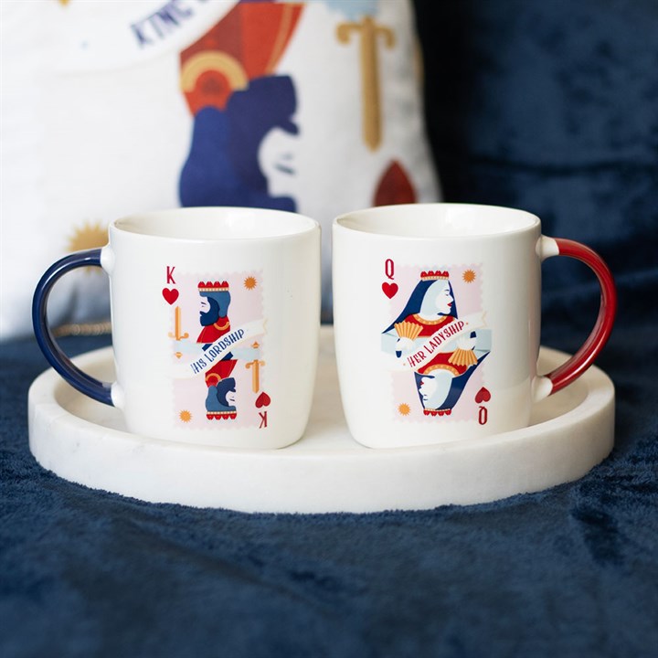 Her Ladyship & His Lordship King & Queen Couples Mugs
