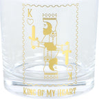 King Of My Heart Whiskey Drinking Glass