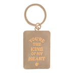 King Of My Heart Playing Cards Keyring