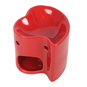 Valentines Red Heart Oil Burner Wax Warmer