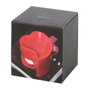 Valentines Red Heart Oil Burner Wax Warmer