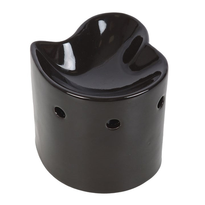 Black Heart Oil Burner Wax Warmer