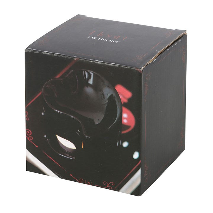 Black Heart Oil Burner Wax Warmer