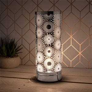 Silver Sparkle Lamp - Wax Burner