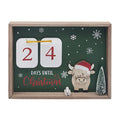 Christmas Highland Cow Advent Flip Calendar
