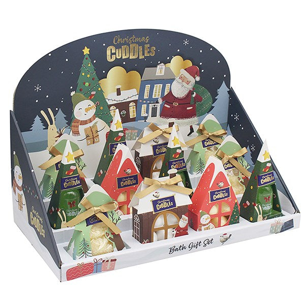 Christmas Bath & Body Gift Sets - Shower Gel / Bath Fizzers / Bath Salt