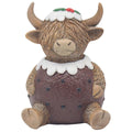 Christmas Pudding Highland Cow *** PRE-ORDER ***