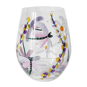 Dragonflies Tumbler / Stemless Glass