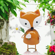 Load image into Gallery viewer, Bright Eyes Tin Wobbler Fox
