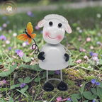 Bright Eyes Tin Wobbler Sheep
