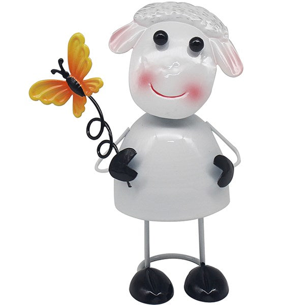 Bright Eyes Tin Wobbler Sheep
