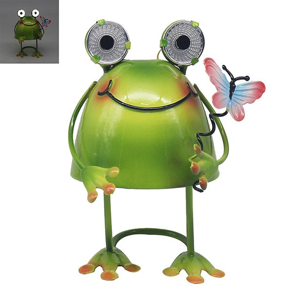 Bright Eyes Frog Solar LED