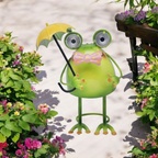 Bright Eyes Frog Solar LED