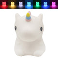 Squishy Touch Lamp Unicorn Night Light Children Kids Colour Changing Lighting
