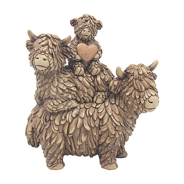Hughie Highland Cow & Calf Family PRE-ORDER