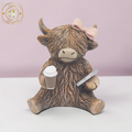 Coffee Loving Carole Highland Cow