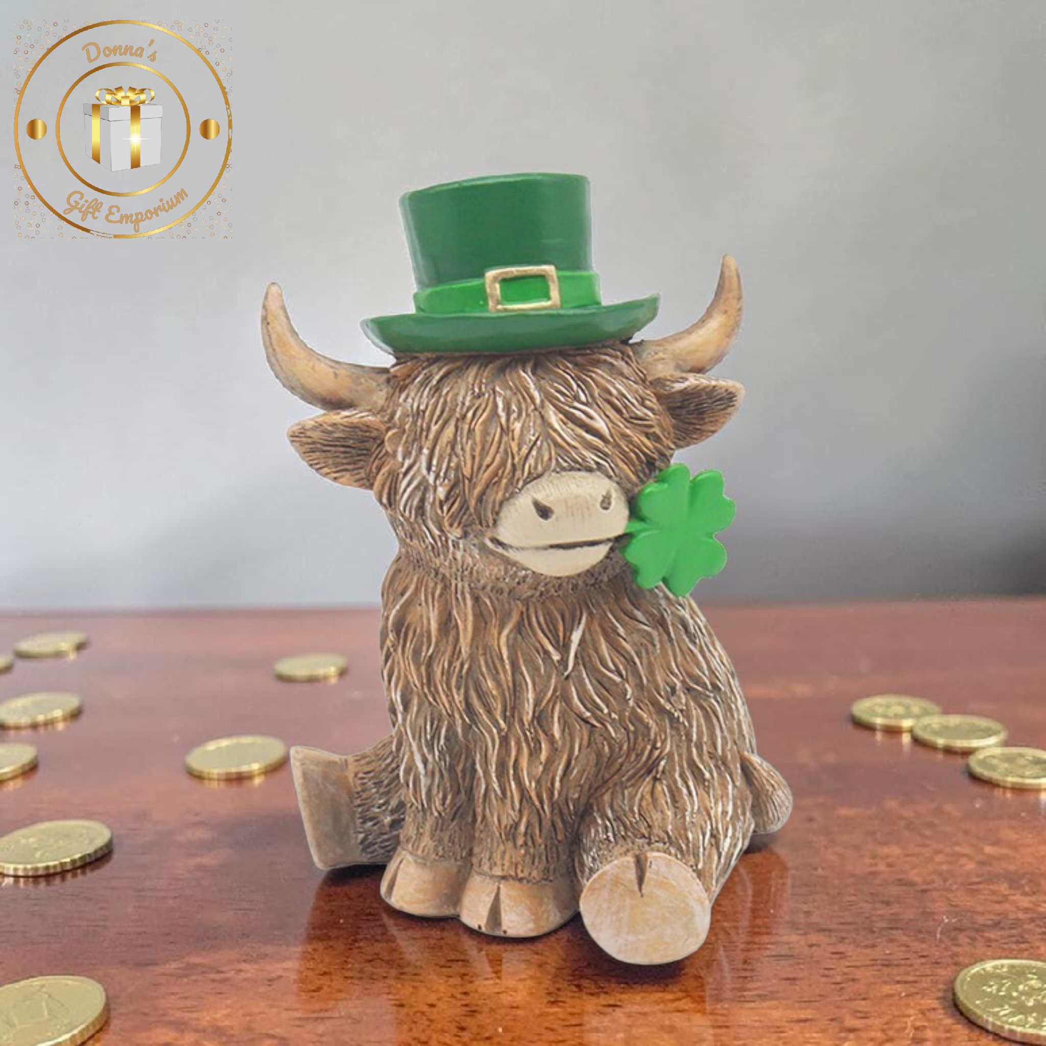 Irish Lucky Len Highland Cow