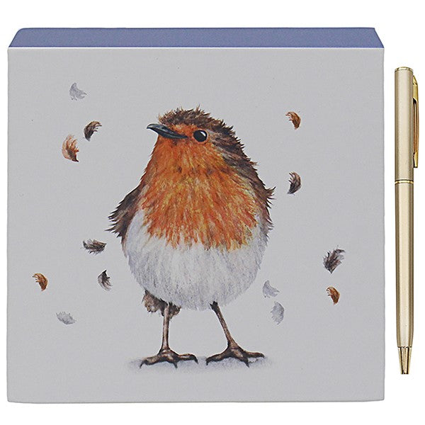 Clemency Bunn Robin Memo Block & Pen