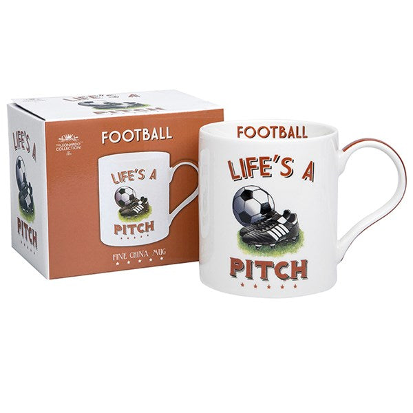 Comical Football Footy Mug