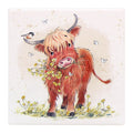 Paper Shed Coaster Highland Cow
