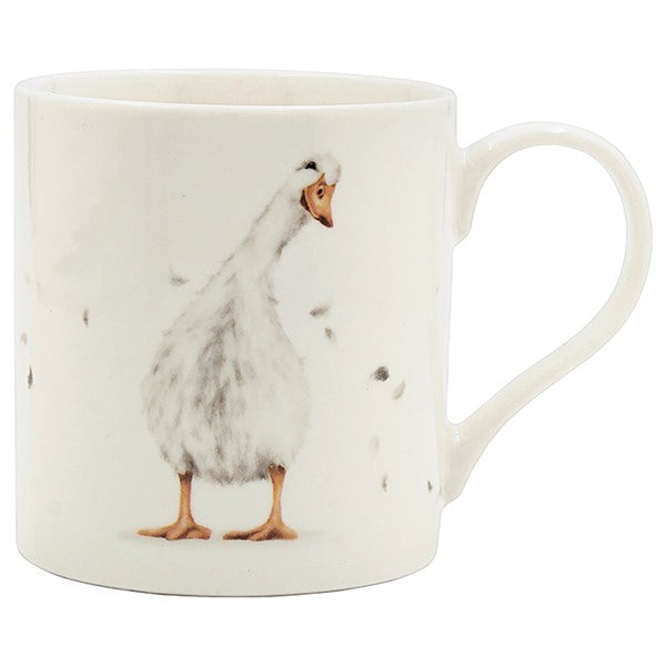 British Birds Fine China Mug - Duck
