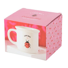 Load image into Gallery viewer, Love Bug Mug With 3D Ladybird
