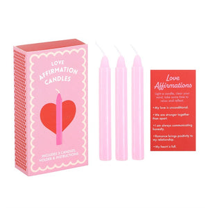 Love Affirmation Candles