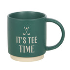 It's Tee Time Mug With Golf Tees